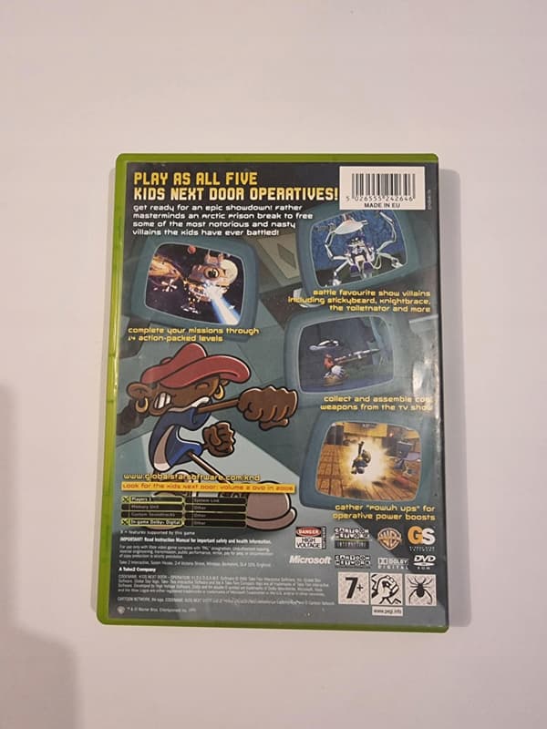 Codename: Kids Next Door – Operation Videogame – Xbox Classic