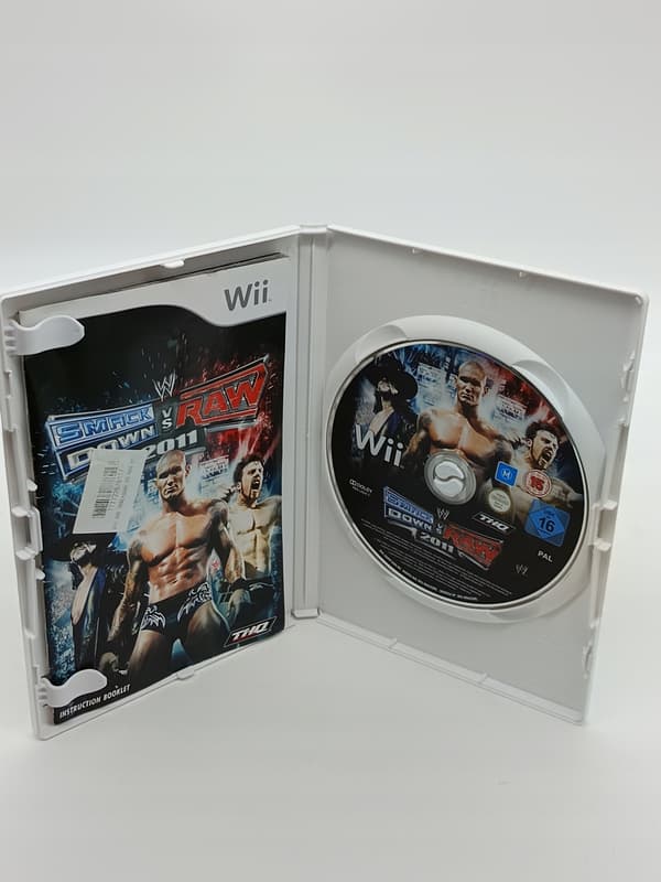 WWE SmackDown vs. Raw 2011 Nintendo Wii boxed version