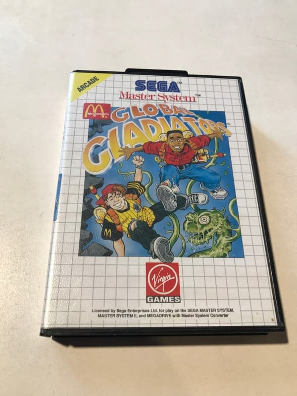 GLOBAL GLADIATORS SEGA MASTER SYSTEM