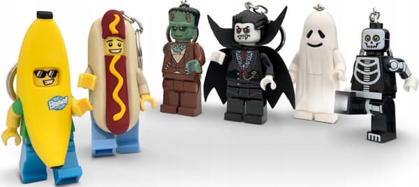 LEGO LED Flashlight Keyring – Pea LGL-KE241H