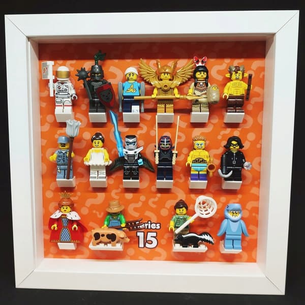 LEGO MINIFIGURE FRAME 71011 SERIES 15 27CM