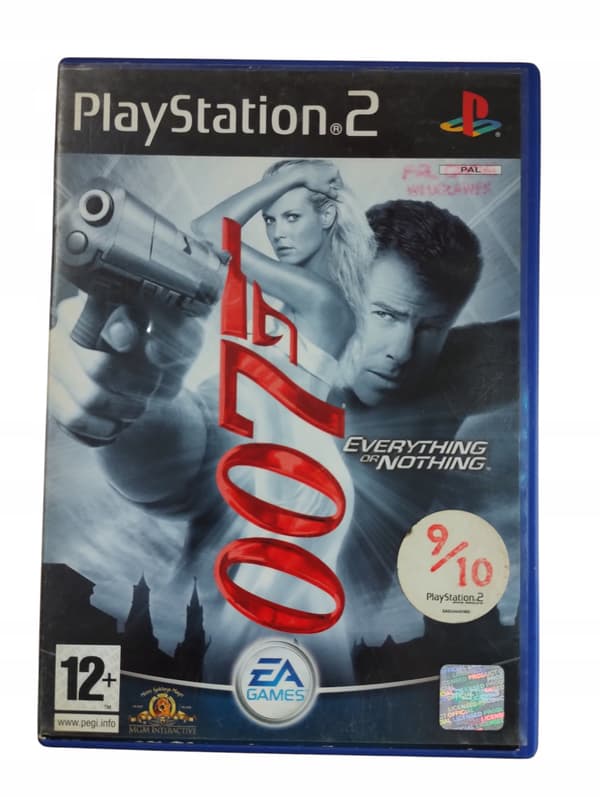 THE JAMES BOND 007: EVERYTHING OR NOTHING GAME FOR THE PS2