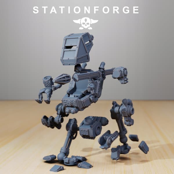 Scavenger Scout Walker – Station Forge – 3D-utskrift