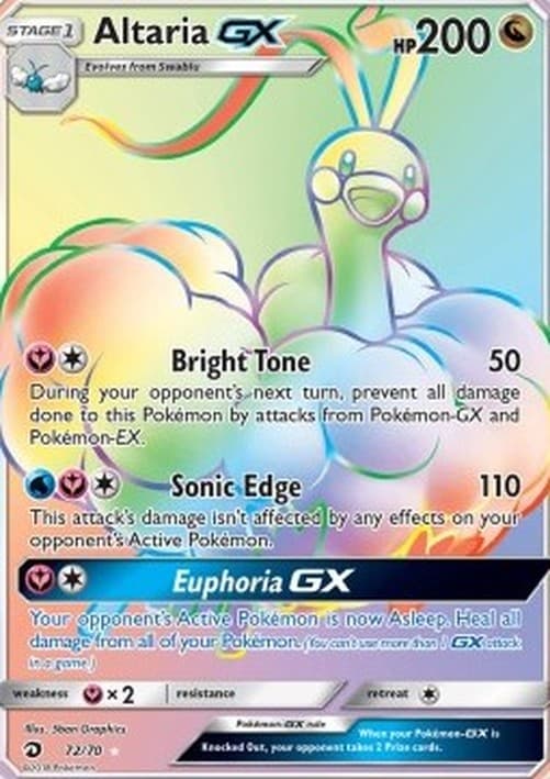 Pokemon Altaria GX
