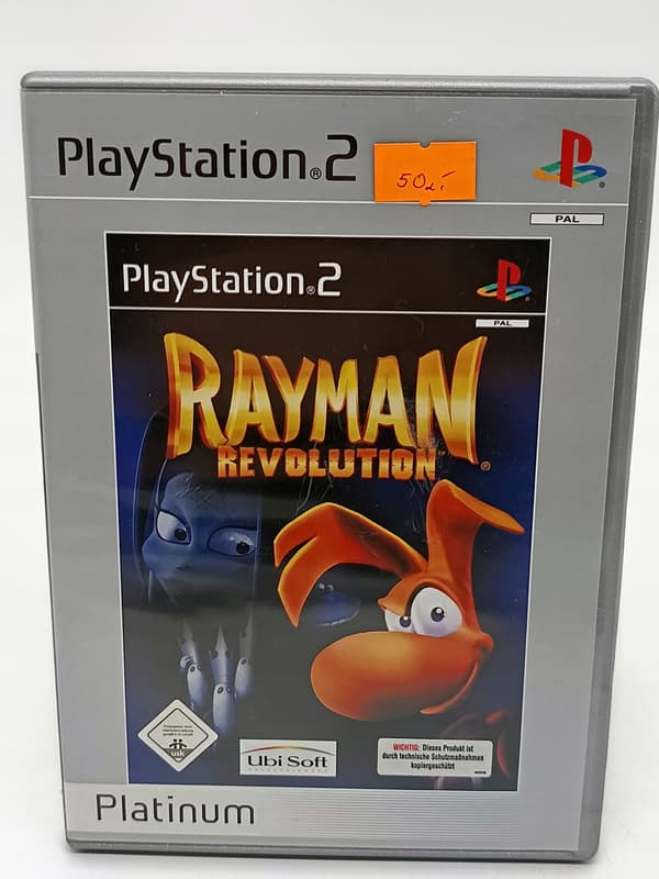 RAYMAN REVOLUTION game for Sony PlayStation 2 (PS2)