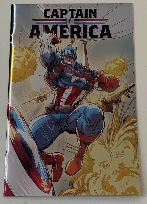 Marvel Captain America Comic 1/2023 (in English) FOIL