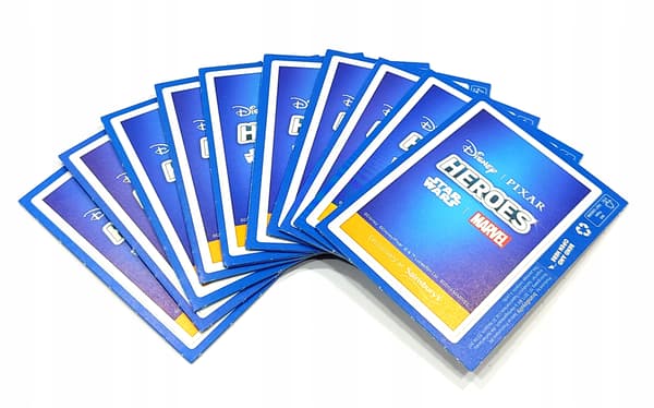 HEROES CARDS / DISNEY. PIXAR. MARVEL. STAR WARS / 10 PACKETS