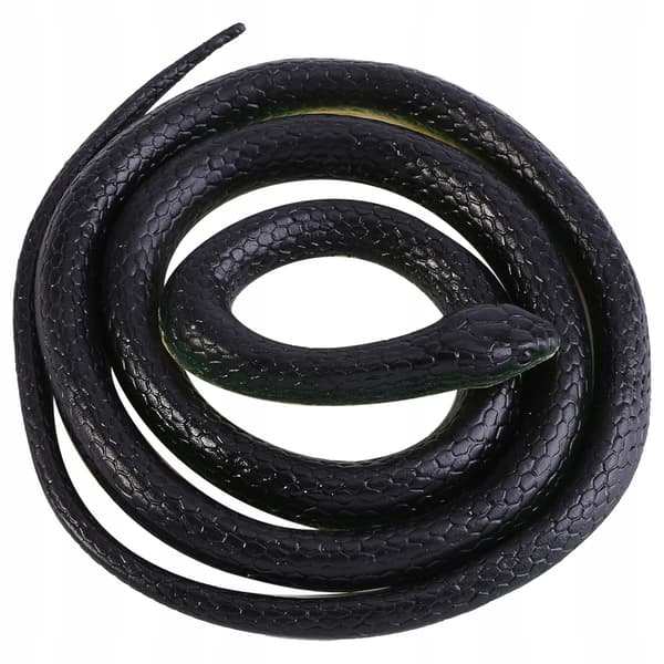 SOFT RUBBER SNAKE TOY, 130 CM