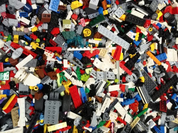 Lego bricks mix, 1 kg, original assorted Lego