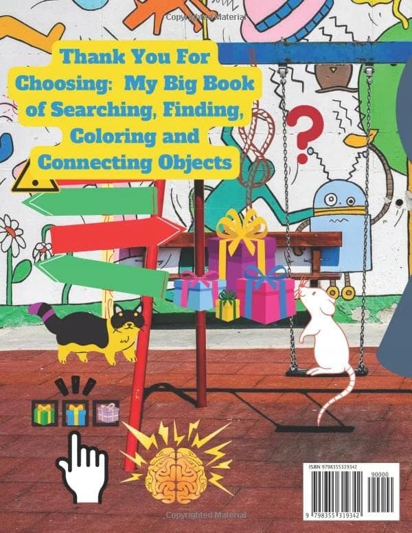 My Big Book of Searching, Finding, Colouring and Connecting Objects (Search,