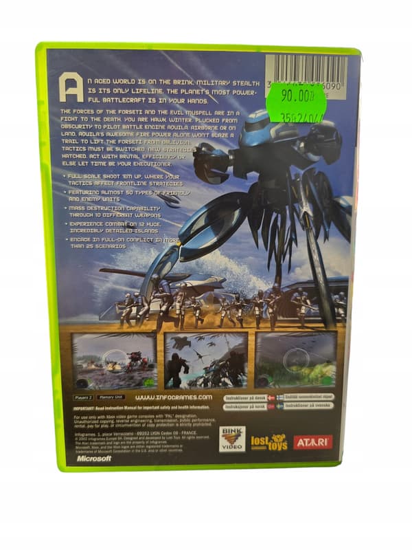 XBOX BATTLE ENGINE AQUILA game – Microsoft Xbox 8733