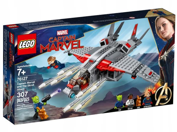 LEGO Super Heroes 76127 Captain Marvel and the Skrull Attack