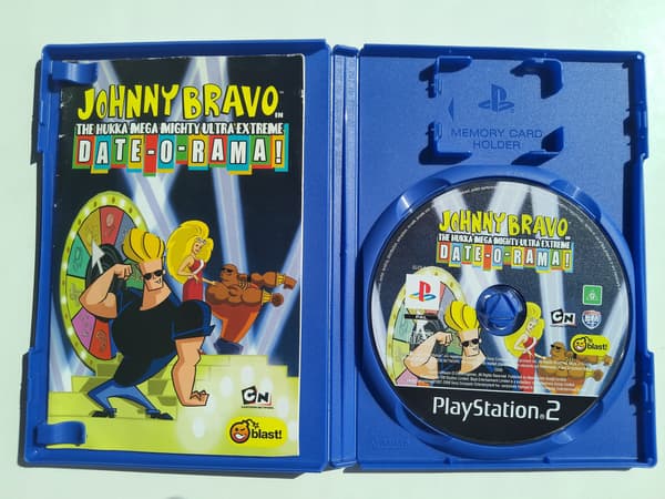 JOHNNY BRAVO PS2 PAL ENG UNIQUE