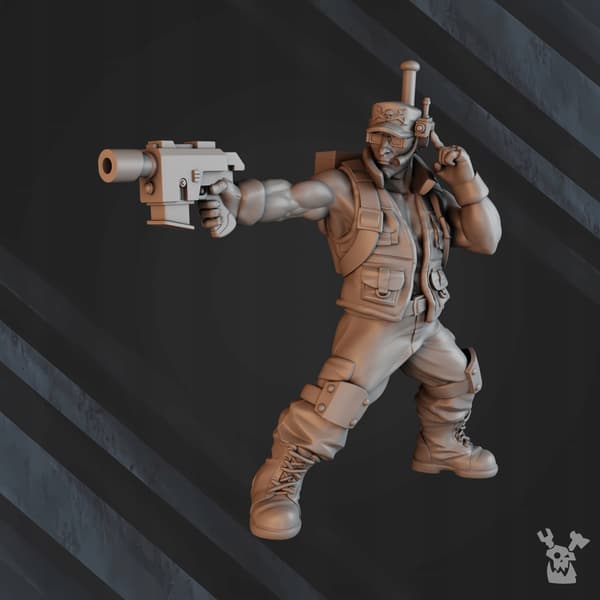 Green Hell Division Infantry Squad (pre-assembled)