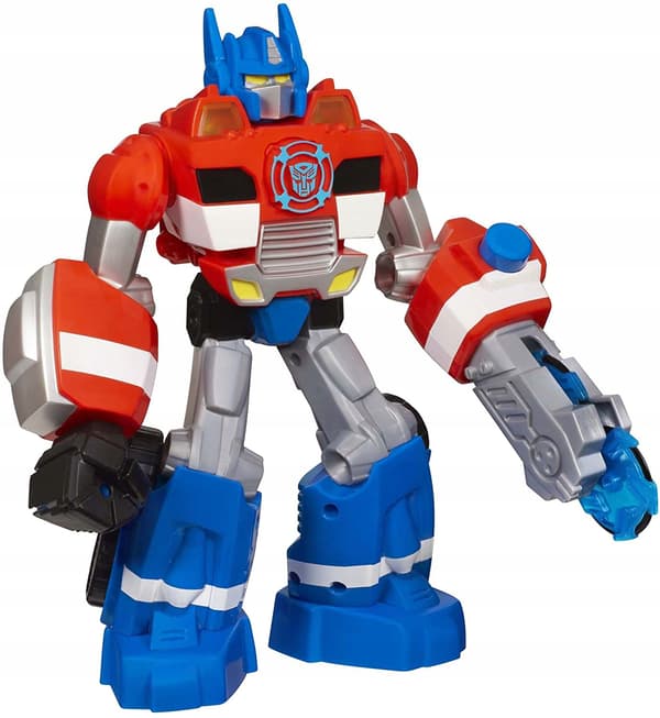 Electronic Optimus Prime Transformers Figurine