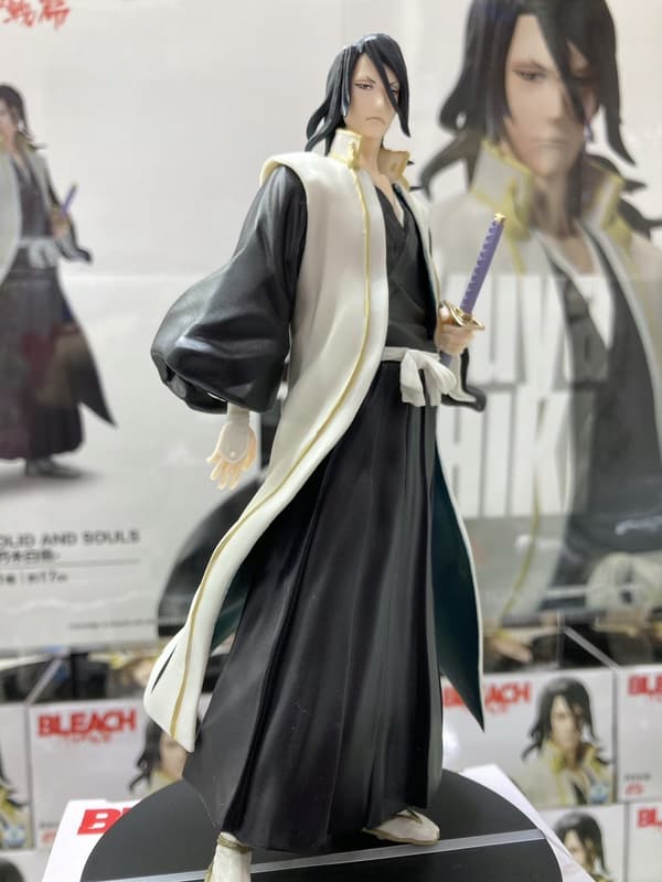 Bleach Anime Figure – Kuchiki Byakuya – Solid and Souls by Banpresto