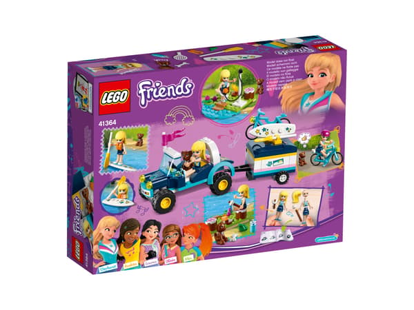 LEGO Friends 41364 Stephanie’s Rover with Trailer