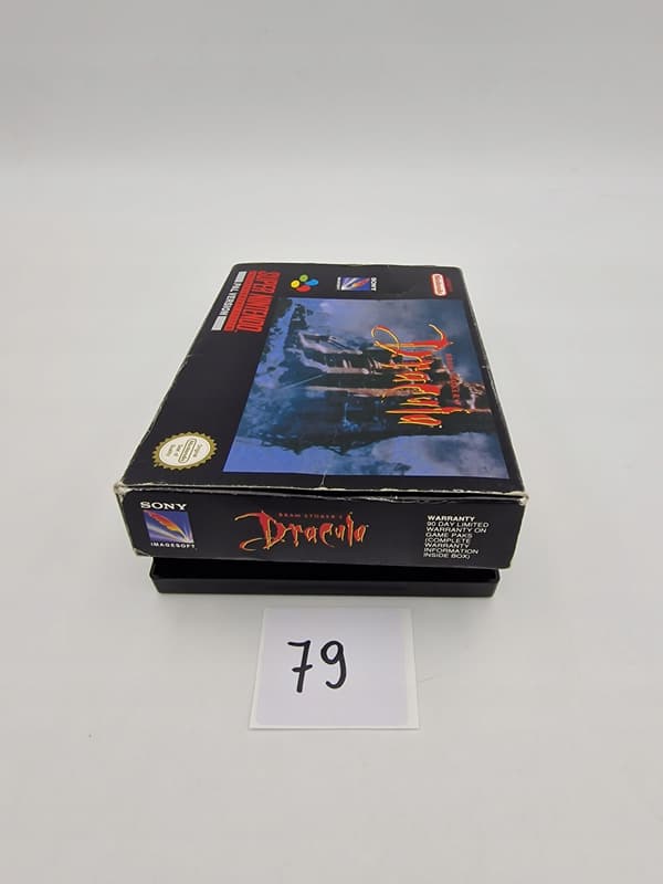 NINTENDO SNES BRAM STOKER’S DRACULA