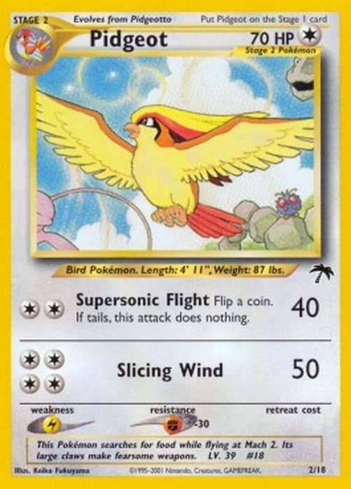 Pokemon TCG Pidgeot