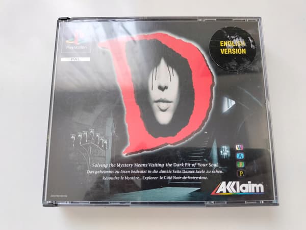 Game D / "D" / PSX PS1 ENG PAL