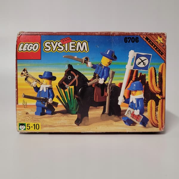 Lego Western System 6706 Cavalry Soldiers MISB 1997