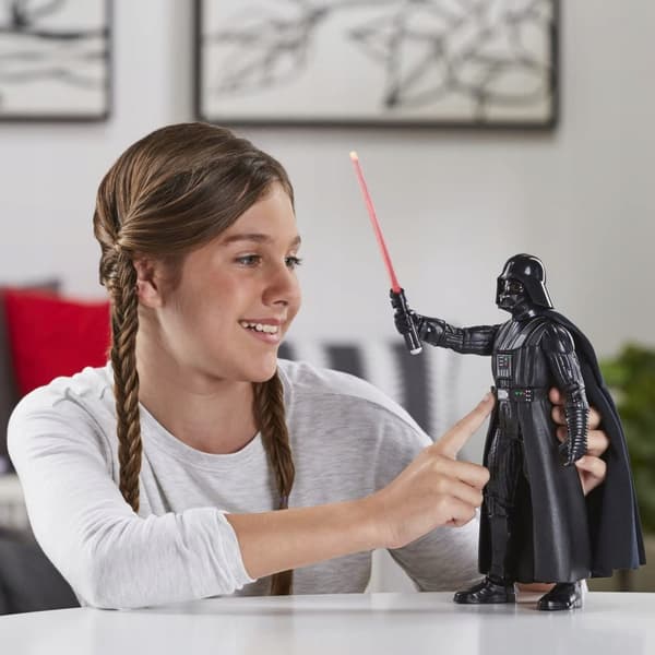 Galactic Action: Star Wars Darth Vader Interactive Figure, 30 cm, Star Wars