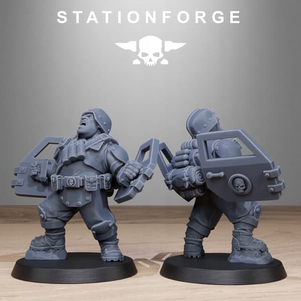 GrimGuard Jungle Fighter Mutants – x10