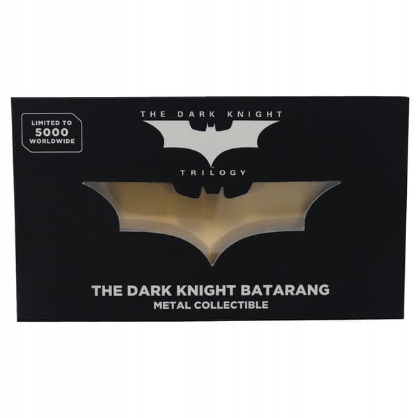 DC THE DARK KNIGHT LIMITED EDITION BATARANG REPLICA