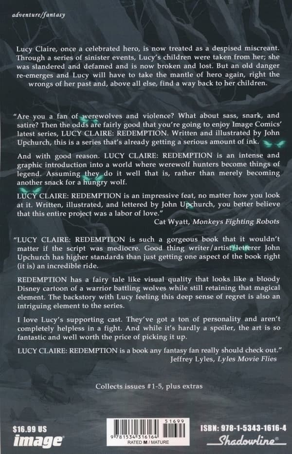 Lucy Claire: Redemption by John Upchurch