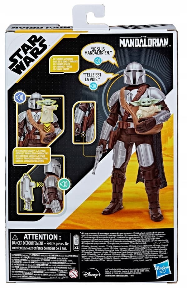 STAR WARS: The Mandalorian and Grogu Interactive Figures
