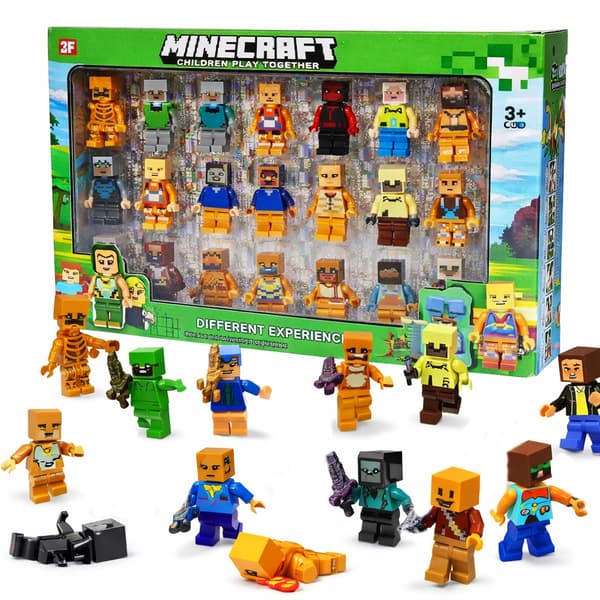 FIGURINES – SET OF 24 MINI FIGURINES + ACCESSORIES