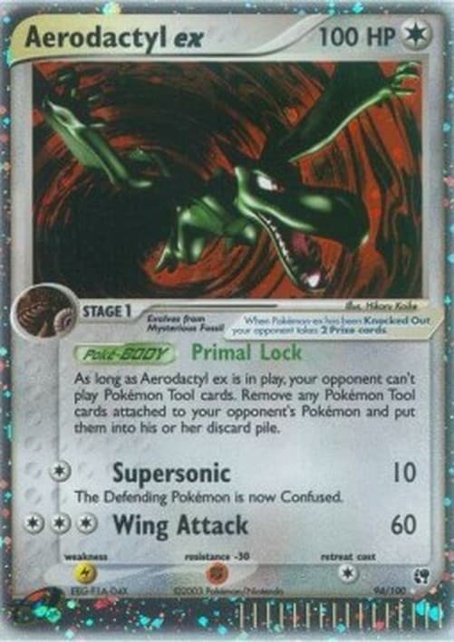 Pokemon Aerodactyl ex