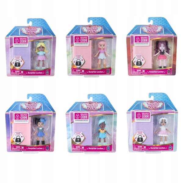 ROYALE HIGH Doll Figurine with Wardrobe and Accessories