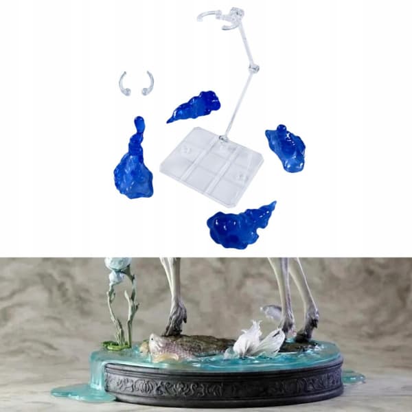 Smoke-effect models Fun, multi-purpose DIY decoration Smoke effect Blue