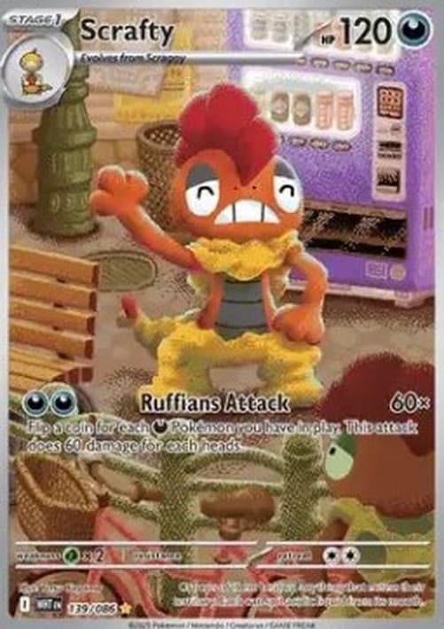 Pokemon TCG Scrafty