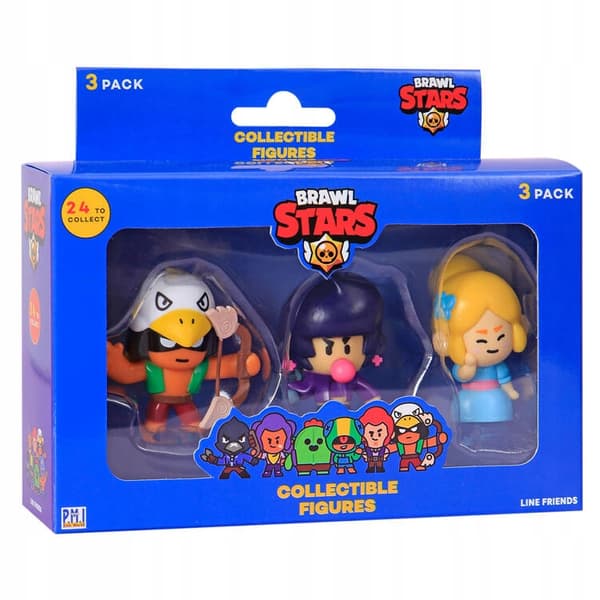 BRAWL STARS – Set of 3 figures
