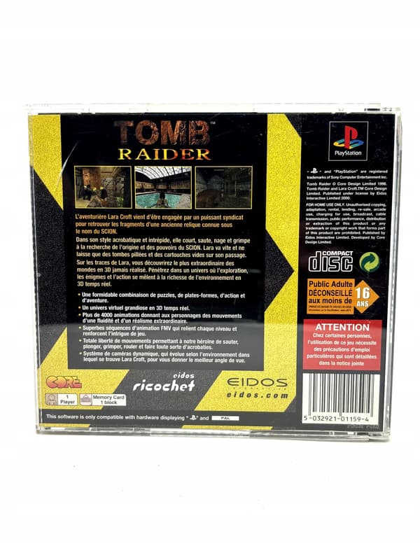 Tomb Raider PS1 PSX (FR)