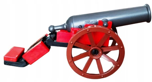 LEGO - 2527 + 2533c01, wheeled cannon