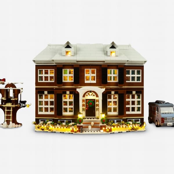 LED lighting set for Home Alone building blocks 21330