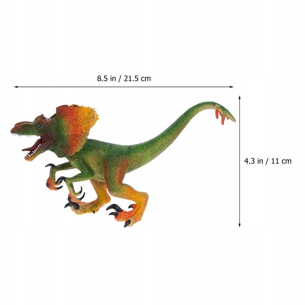FLAT DESK-SIZE DINOSAUR MODEL, DECORATION AND TOY