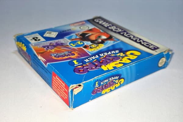 CRASH & SPYRO SUPER PACK VOL 1 3XA GAME BOY ADVANCE