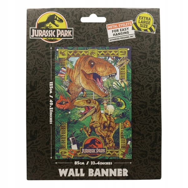 JURASSIC PARK WALL BANNER