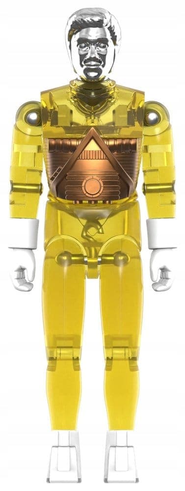 Micronauts: Time Traveller (Translucent Yellow) – Wave 03 ReAction+ 10 cm