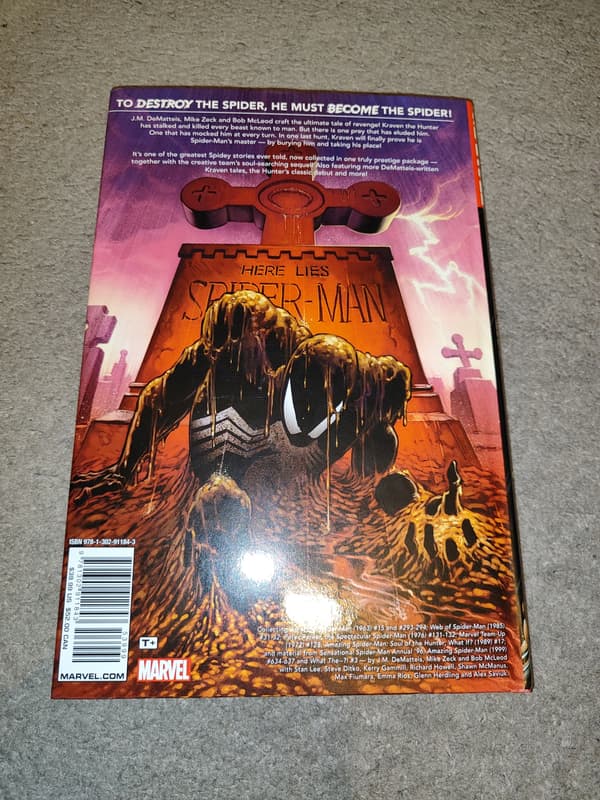 Marvel Spider-Man: Kraven's Last Hunt Deluxe Edition HC – English version