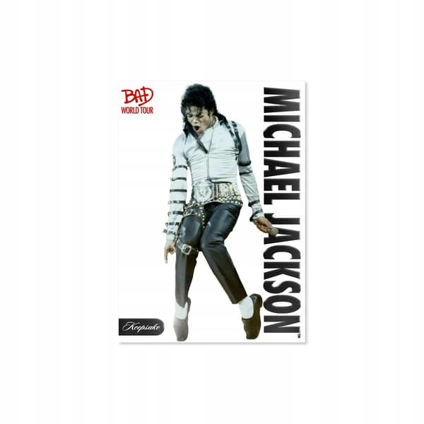 Michael Jackson Bad World Tour Keepsake Mini Box Cards – 4 PACKETS, 1 HIT