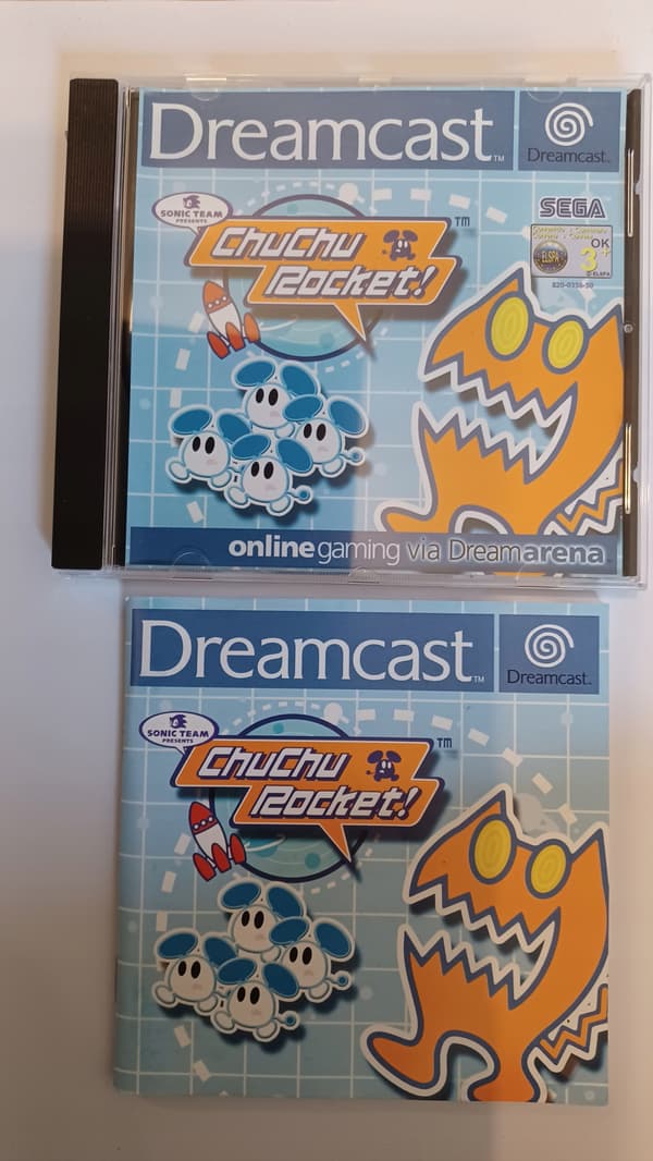 Chuchu Rocket!, Sega Dreamcast, see description