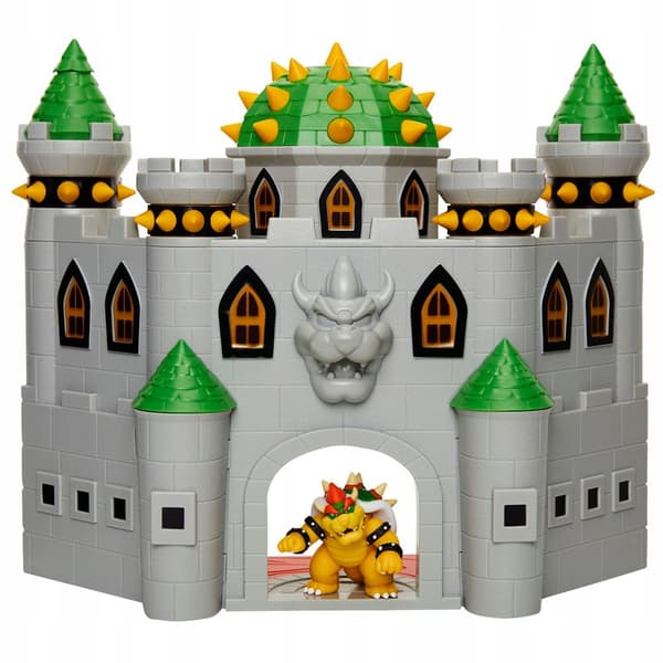 Bowser’s Castle Play Set with Deluxe Mario Bros Figures