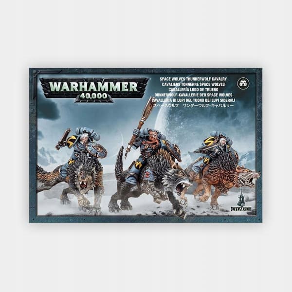 SPACE WOLVES Thunderwolf-kavalleriet