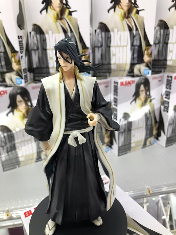 Bleach Anime Figure – Kuchiki Byakuya – Solid and Souls by Banpresto