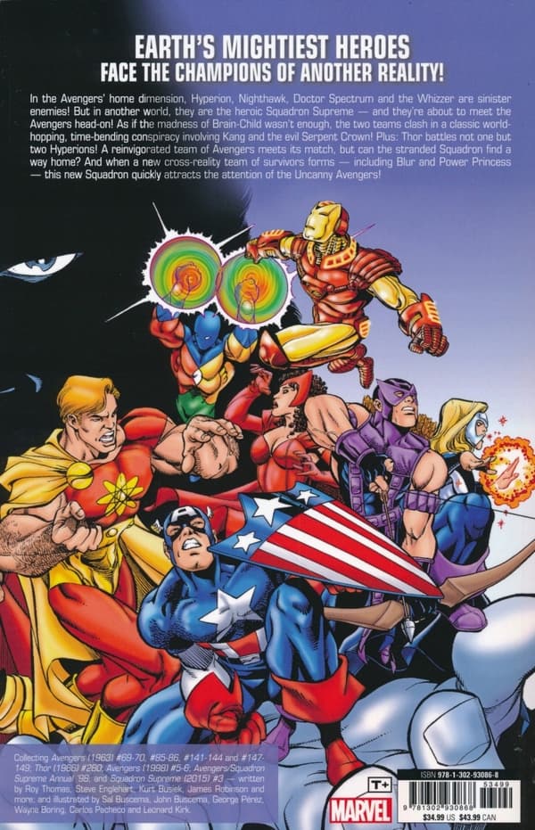 Squadron Supreme vs. the Avengers by Thomas Roy